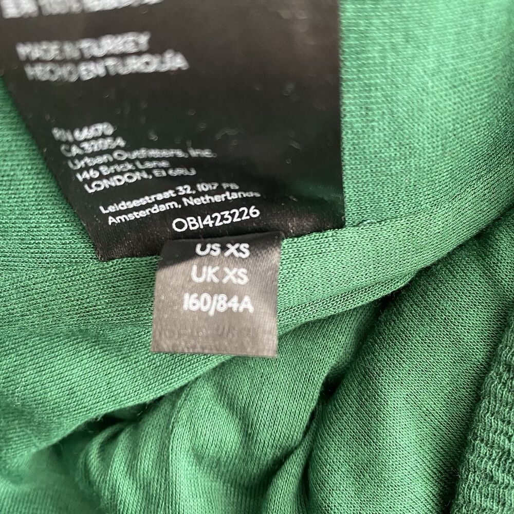 Maeve Deep Green Ribbed Tank Top - Picture 11 of 13